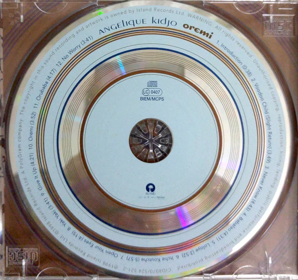 Angélique Kidjo - Oremi (CD, Album, RE, PMD) - Image 3