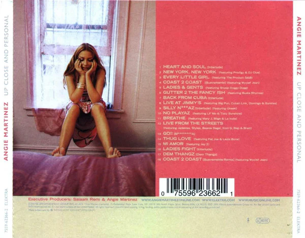 Angie Martinez - Up Close And Personal (CD, Album) - Image 2