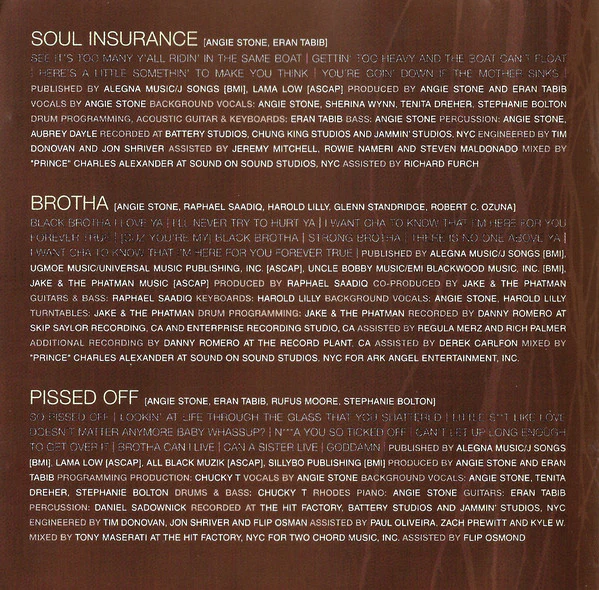 Angie Stone - Mahogany Soul (CD, Album) - Image 5