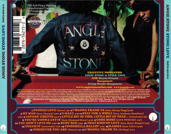 Angie Stone - Stone Love (CD, Album, Copy Prot.) - Image 2