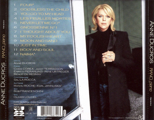 Anne Ducros - Piano, Piano (CD, Album) - Image 2