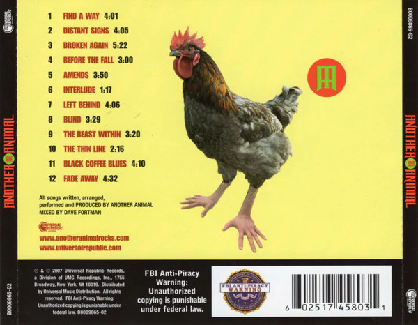 Another Animal - Another Animal (CD, Album) - Image 2