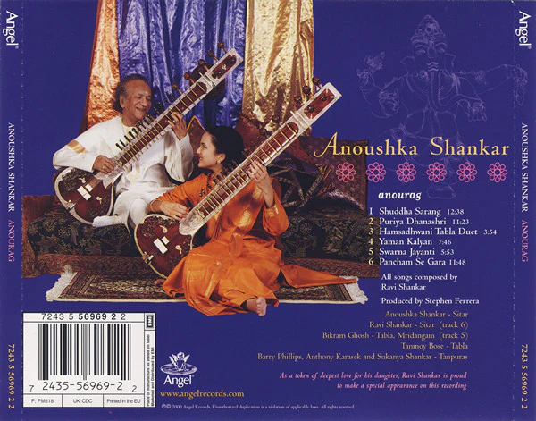 Anoushka Shankar - Anourag (CD, Album) - Image 2