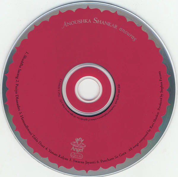 Anoushka Shankar - Anourag (CD, Album) - Image 3