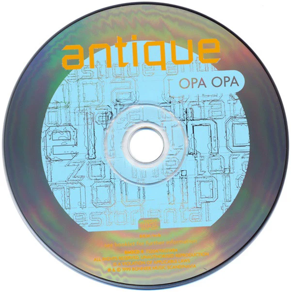 Antique - Opa Opa (CD, Album) - Image 3