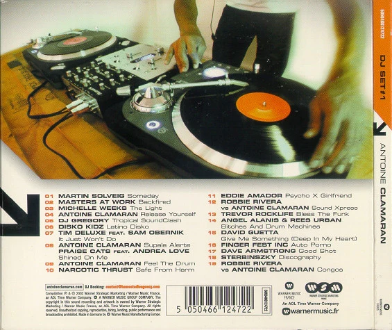 Antoine Clamaran - DJ Set (CD, Mixed, Dig) - Image 2