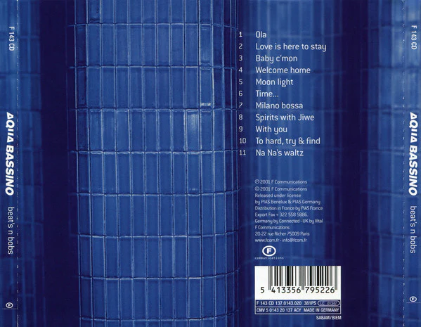 Aqua Bassino - Beat's N Bobs (CD, Album) - Image 2