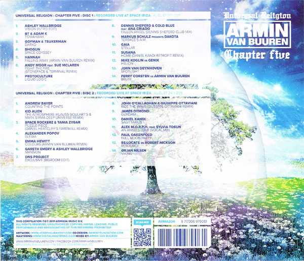 Armin van Buuren - Universal Religion Chapter Five (2xCD, Comp, Mixed) - Image 5