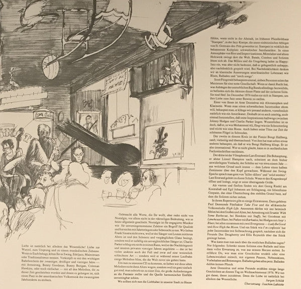 Arne Domnérus, Bengt Hallberg, Georg Riedel, Egil Johansen + Lars Erstrand - Jazz At The Pawnshop (2xLP, Album, RE, Gat) - Image 4