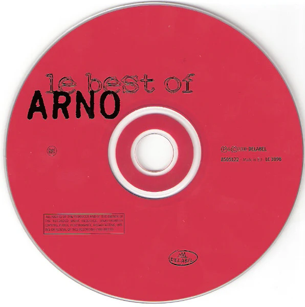 Arno (2) - Le Best Of Arno (CD, Comp) - Image 2