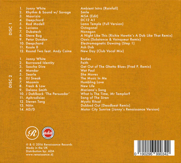 Art Department (2) - Renaissance: The Mix Collection (2xCD, Mixed) - Image 2