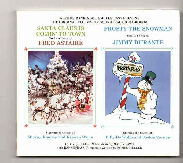 Arthur Rankin, Jr. & Jules Bass* - Santa Claus Is Comin' To Town / Frosty The Snowman (CD, Comp)