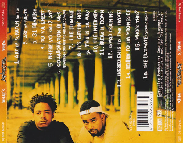 Artifacts - That's Them (CD, Album) - Image 2