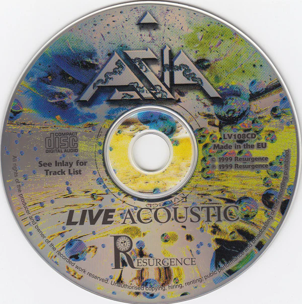 Asia (2) - Live Acoustic (CD, Album) - Image 4
