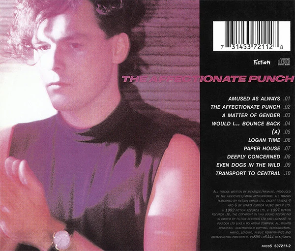 Associates* - The Affectionate Punch (CD, Album, RE, Rem) - Image 2