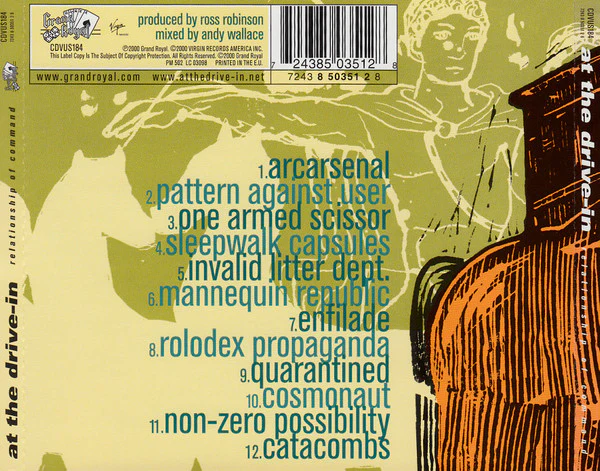 At The Drive-In - Relationship Of Command (CD, Album) - Image 2