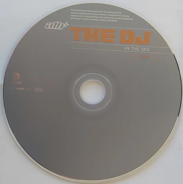 ATB - The DJ™ - In The Mix (2xCD, Comp, Mixed, Dig) - Image 4