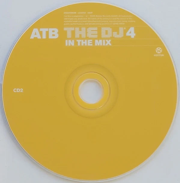 ATB - The DJ'4 - In The Mix (2xCD, Comp, Mixed, Dig) - Image 3