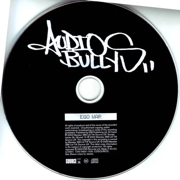 Audio Bullys - Ego War (CD, Album) - Image 3