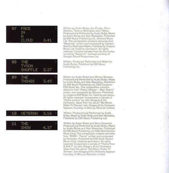 Audio Bullys - Ego War (CD, Album) - Image 5
