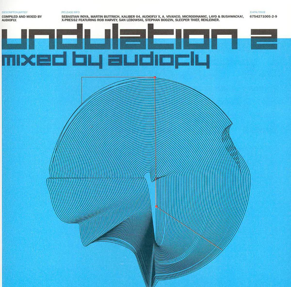 Audiofly - Undulation 2 (CD, Comp, Mixed)