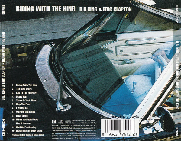 B.B. King & Eric Clapton - Riding With The King (CD, Album, WMM) - Image 3