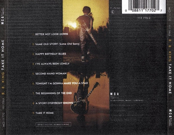 B.B. King - Take It Home (CD, Album) - Image 2