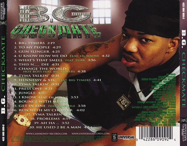 B.G. - Checkmate (CD, Album) - Image 2