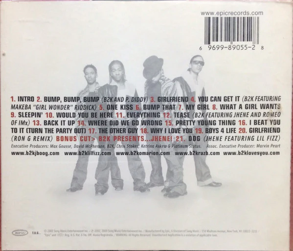 B2K - Pandemonium (CD, Album + DVD-V, NTSC + S/Edition) - Image 2