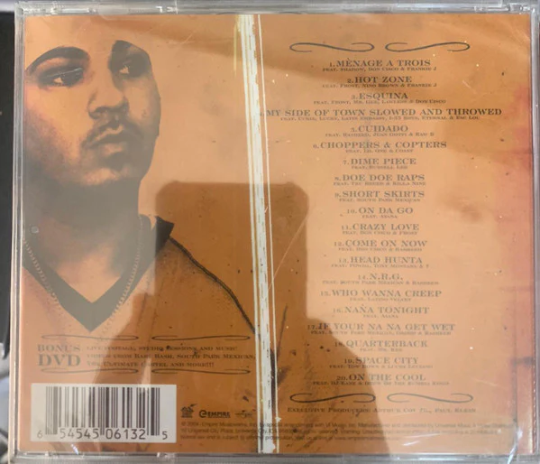 Baby Bash - Mènage A Trois (CD, Album, Edi + DVD-V) - Image 2