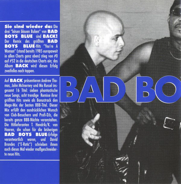 Bad Boys Blue - Back (CD, Album) - Image 5