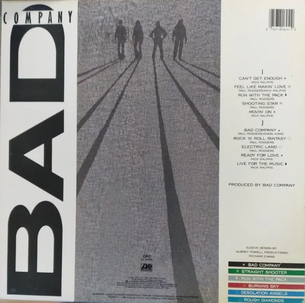 Bad Company (3) - 10 From 6 (LP, Comp, Club) - Image 2