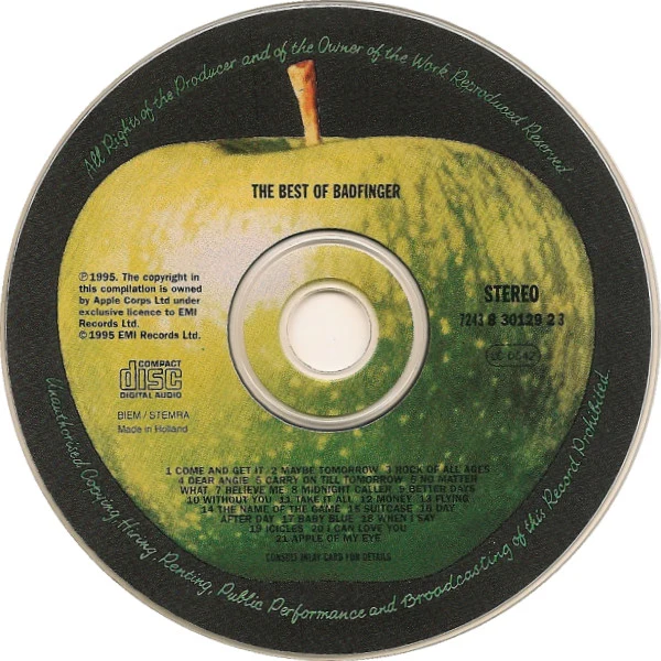 Badfinger - The Best Of Badfinger (CD, Comp, RM) - Image 3