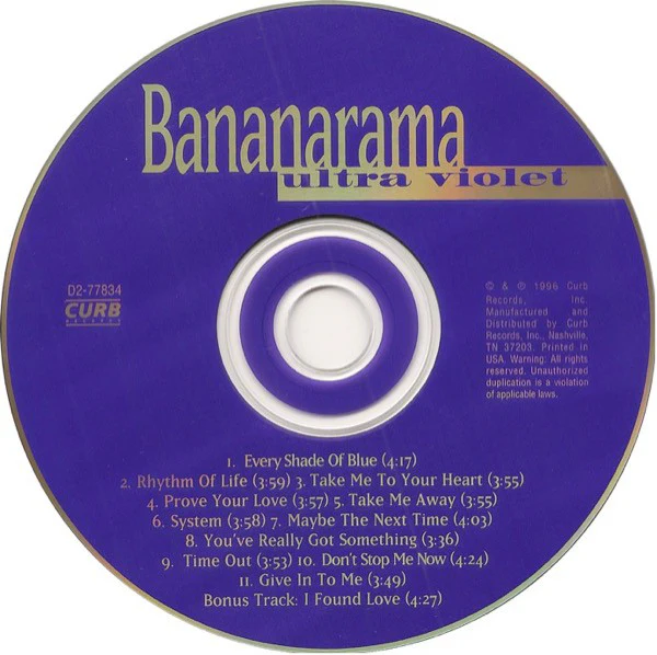 Bananarama - Ultra Violet (CD, Album) - Image 3