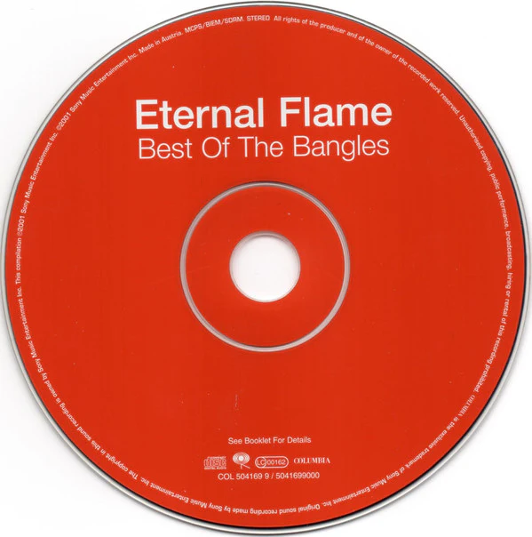 Bangles - Eternal Flame - Best Of The Bangles (CD, Comp) - Image 3