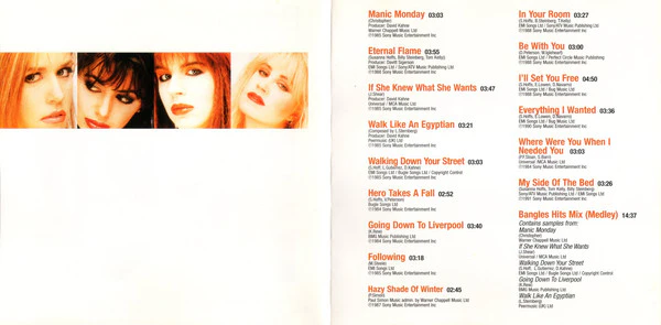 Bangles - Eternal Flame - Best Of The Bangles (CD, Comp) - Image 4