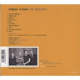 Baptiste Trotignon, David El-Malek - Trotignon - El-Malek - Hall - Pallemaerts (CD, Album) - Image 2