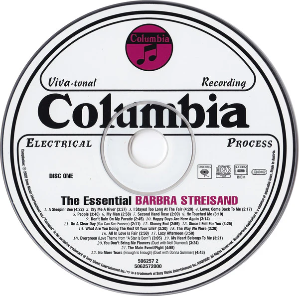 Barbra Streisand - The Essential Barbra Streisand (2xCD, Comp, RM) - Image 3