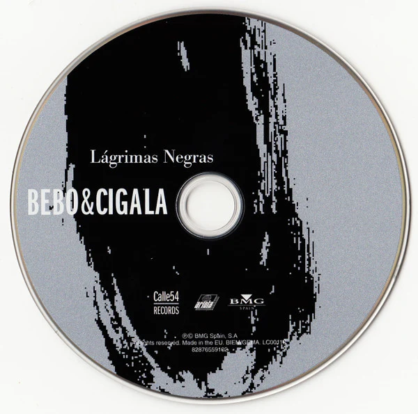 Bebo* & Cigala* - Lágrimas Negras (CD, Album, Gat) - Image 3