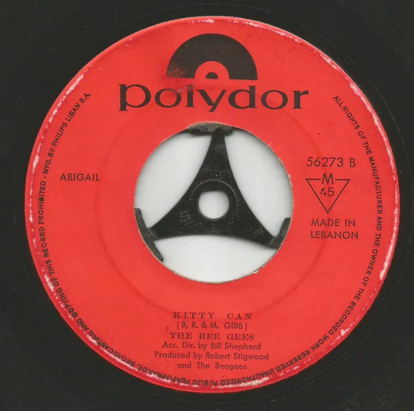 Bee Gees - I've Gotta Get A Message To You (7", Single, Mono) - Image 2