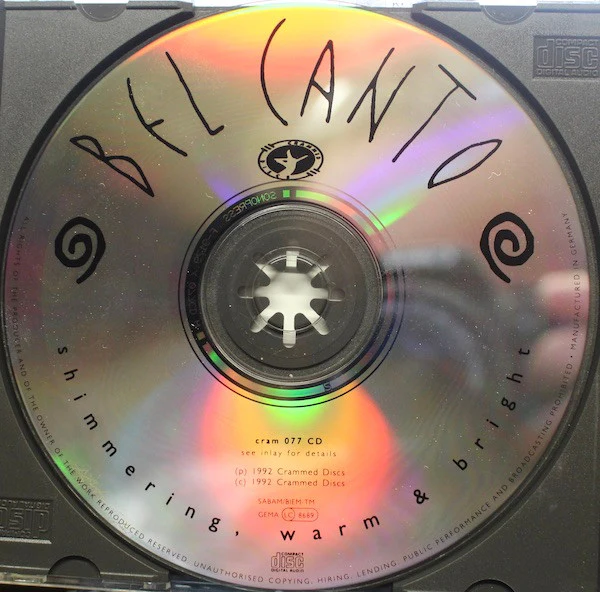 Bel Canto - Shimmering, Warm & Bright (CD, Album) - Image 3