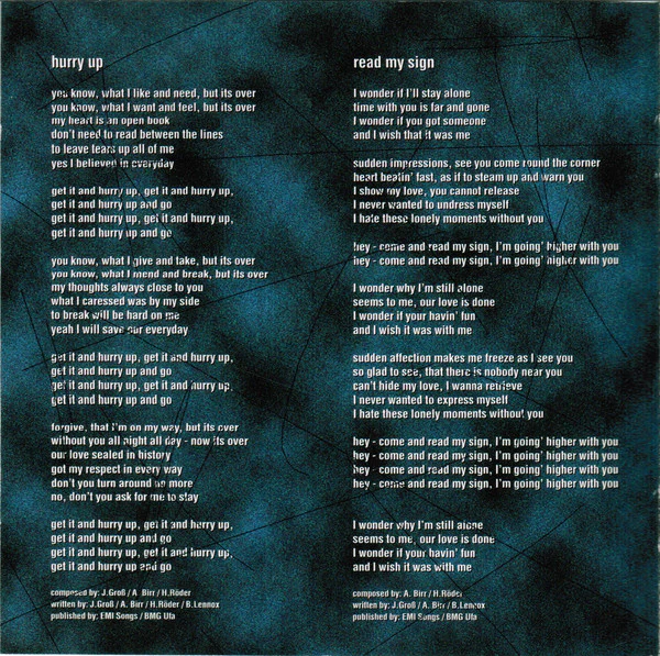Bell Book & Candle - Read My Sign (CD, Album) - Image 4