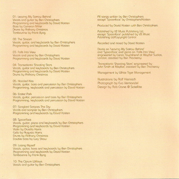 Ben Christophers - Spoonface (CD, Album) - Image 4