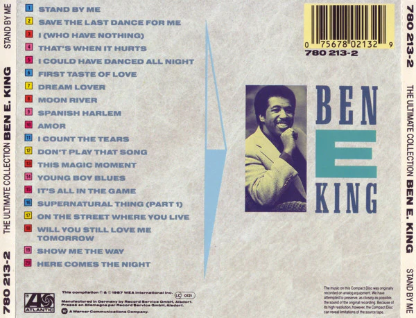 Ben E. King - The Ultimate Collection: Stand By Me (CD, Comp) - Image 2