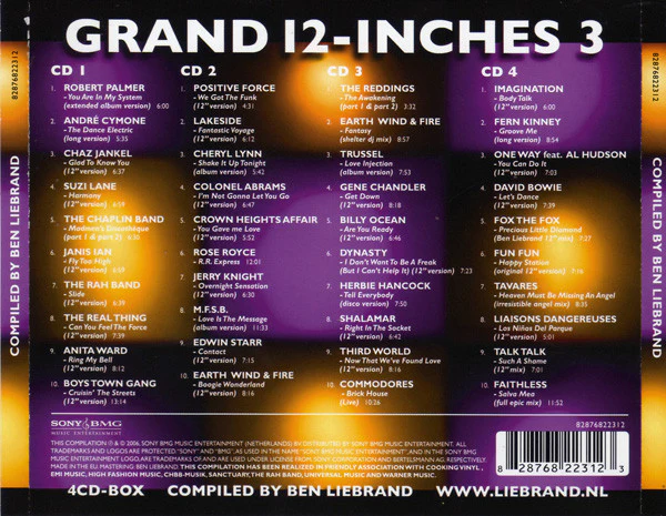 Ben Liebrand - Grand 12-Inches 3 (4xCD, Comp) - Image 3