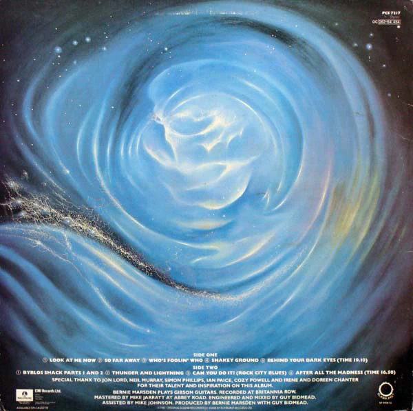 Bernie Marsden - Look At Me Now (LP, Album) - Image 2