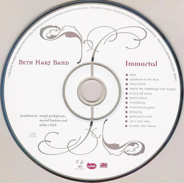 Beth Hart Band* - Immortal (CD, Album) - Image 3