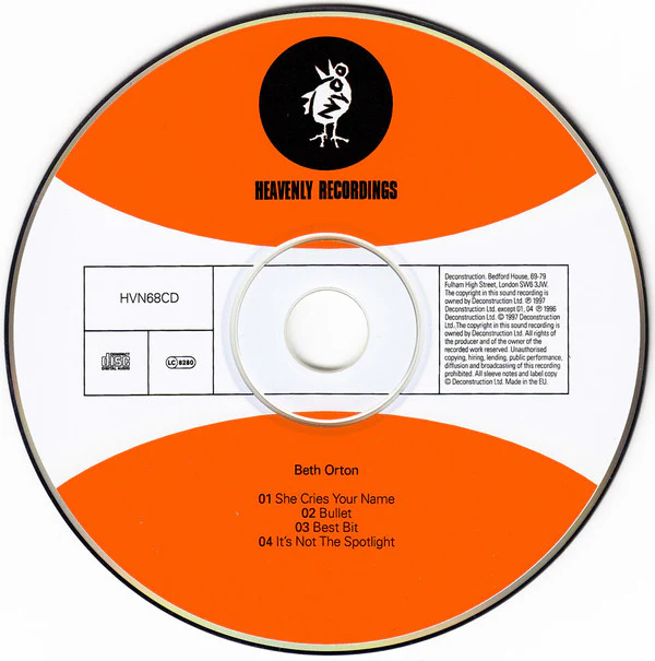 Beth Orton - She Cries Your Name (CD, Single, Dig) - Image 3