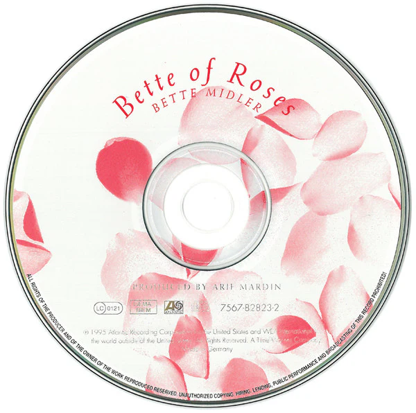 Bette Midler - Bette Of Roses (CD, Album) - Image 3