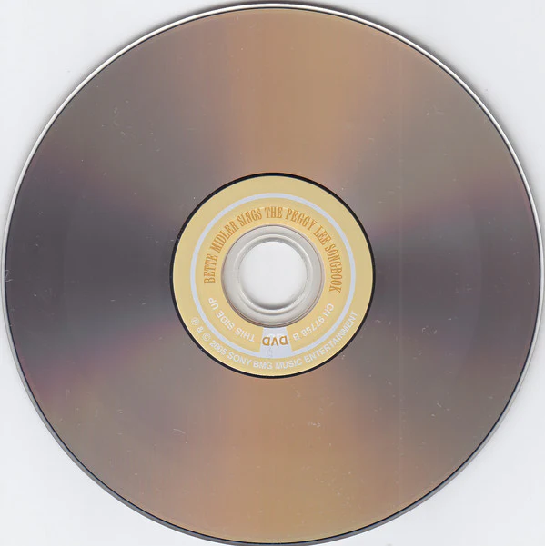 Bette Midler - Sings The Peggy Lee Songbook (Hybrid, DualDisc, Album, NTSC) - Image 4